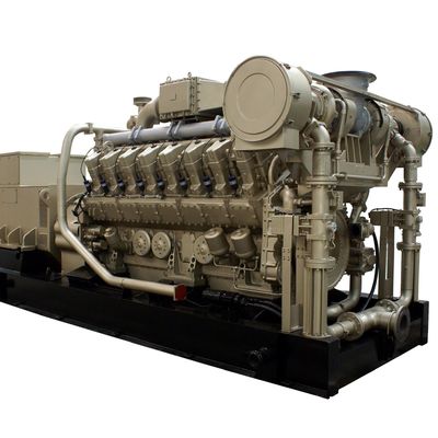 1MW 가스 발전기 세트, V형 실린더 배열과 AC 3단계 출력 유형