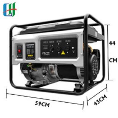 농장 및 캠핑용 3kw 가솔린 휴대용 발전기 AC 단일 단계 출력 다중성