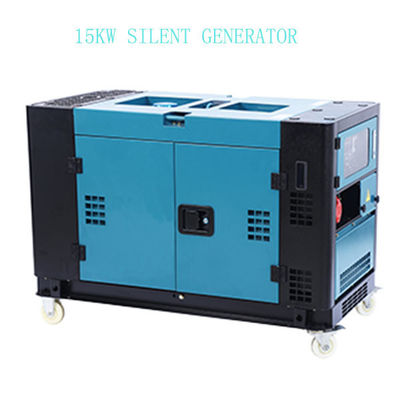 12kw/13kw/15kw/20kw 소형 조용 디젤 발전기 가정용 등급 전압 220V/220V 380V