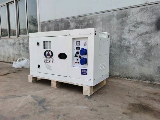 6kw 천연가스 발전기 세트 4 실린더 물 냉각 휴대용 Genset 표준