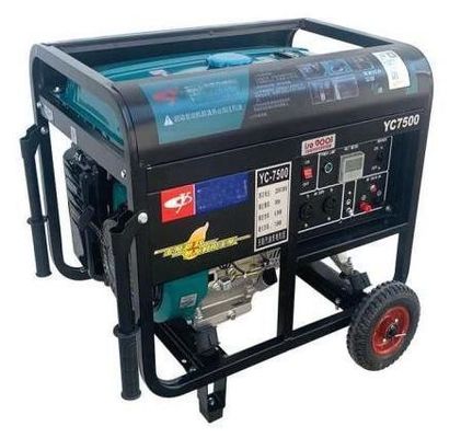 6kw 천연가스 발전기 세트 4 실린더 물 냉각 휴대용 Genset 표준
