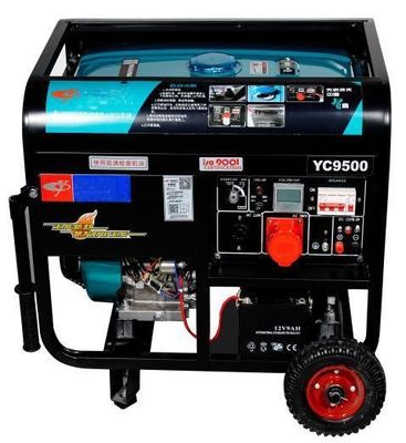 6kw 천연가스 발전기 세트 4 실린더 물 냉각 휴대용 Genset 표준