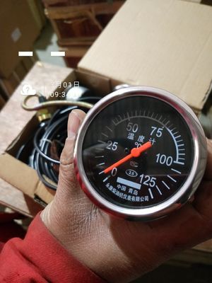 지차이 치돈 엔진 부품 12V190 압력 물 출구 온도 측정기 및 오일 냉각기 측정기