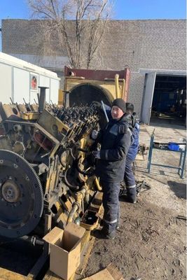 12V175ZL 로터리 피스톤 운동 전기 오일 드릴링 머신 발전기 1200KW-1400KW