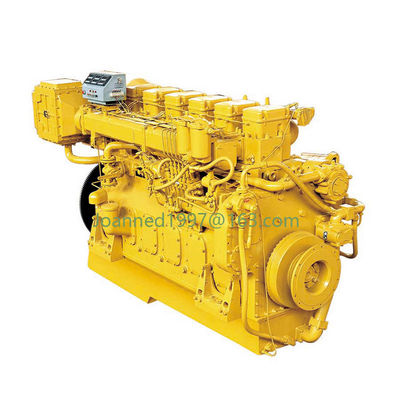 6기통 Jinan Marine Engine 6190 인라인 구조와 SGS 인증