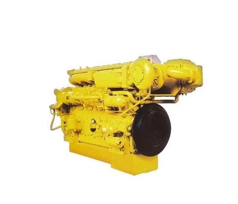6기통 Jinan Marine Engine 6190 인라인 구조와 SGS 인증