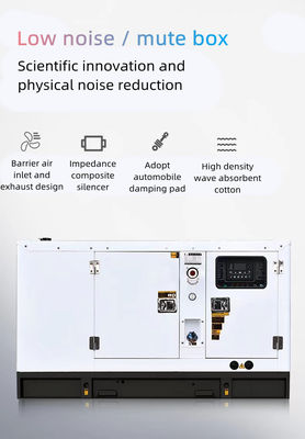 50kW 시일런트 디젤 발전기 세트 배달 후 1년 또는 1500시간 축적