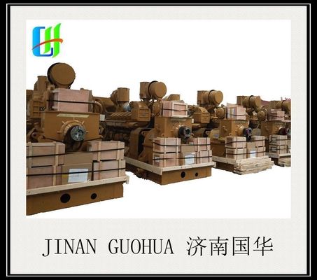 패키지 크기 512.00cm * 204.00cm * 280.00cm 지차이 500kw G12V190zldt-2 천연 가스 발전기