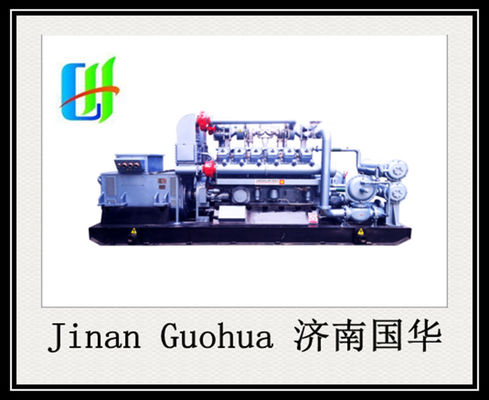 표준 500GF1-PT T12V190zl-2 Shengdong 엔진 부품과 함께 500kW 바이오 가스 발전기