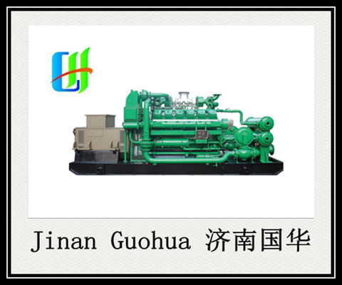 표준 500GF1-PT T12V190zl-2 Shengdong 엔진 부품과 함께 500kW 바이오 가스 발전기