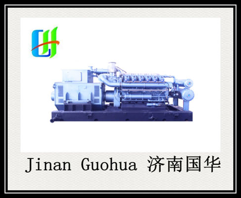 표준 500GF1-PT T12V190zl-2 Shengdong 엔진 부품과 함께 500kW 바이오 가스 발전기