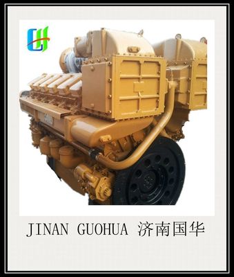 AC 3단계 디젤 발전기 Z12V190b 지차이 치동 800kw 디스트로부터 에너지