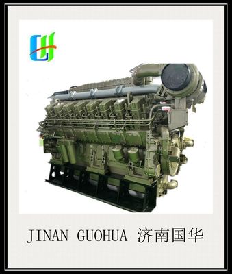 AC 3단계 디젤 발전기 Z12V190b 지차이 치동 800kw 디스트로부터 에너지