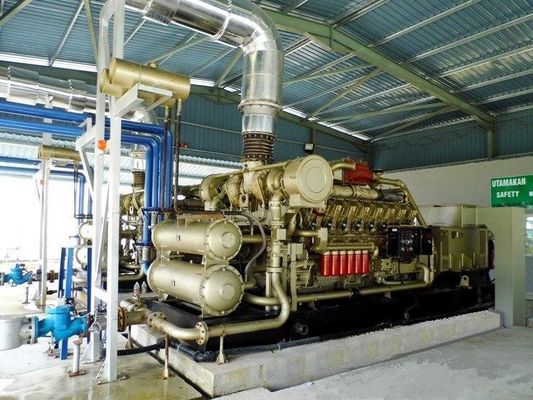 16V190zlt2-2 및 ISO 인증을 가진 니제르 1000kw 천연 가스 발전기