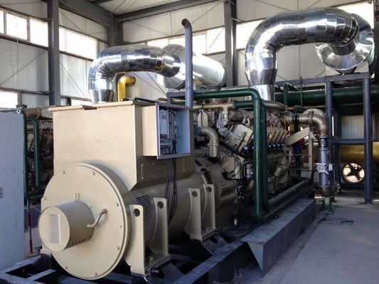 16V190zlt2-2 및 ISO 인증을 가진 니제르 1000kw 천연 가스 발전기