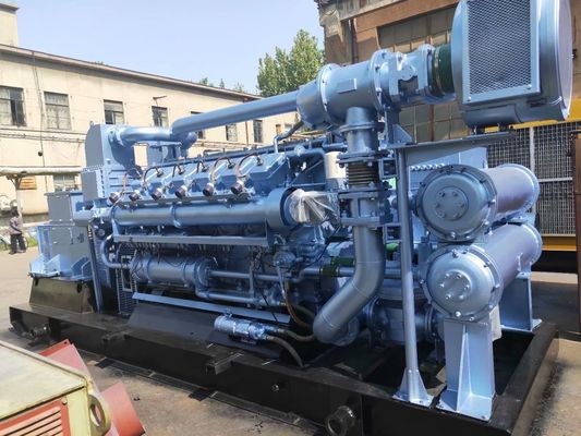 표준 부품 Shengdong 500kw 가스 발전기 500gjz1-Pwt-Esm3 T12V190zl-2 엔진 모델