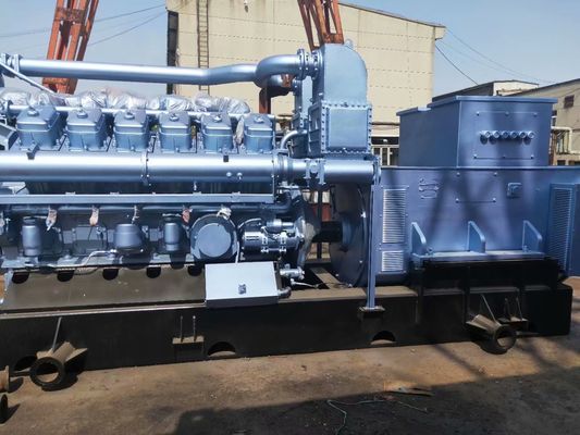 표준 부품 Shengdong 500kw 가스 발전기 500gjz1-Pwt-Esm3 T12V190zl-2 엔진 모델
