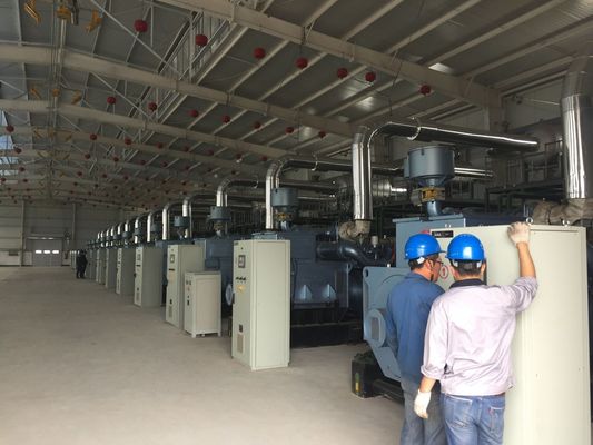 표준 부품 Shengdong 500kw 가스 발전기 500gjz1-Pwt-Esm3 T12V190zl-2 엔진 모델