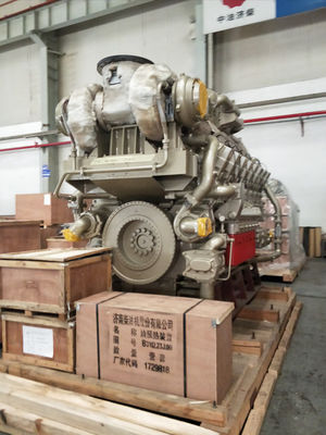 지차이 1000kw 가스 발전기 1200GF-T 엔진 모델 H16V190zdt 피스톤 핀 16V190