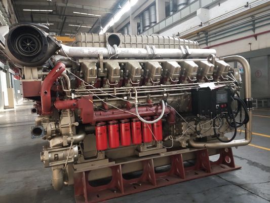DC 출력 유형 1000kw Jichai H16V190 천연 가스 발전기 엔진 모델 경쟁력