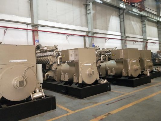 사용자 지정 요청 16V190 천연 가스 발전기 1000kw Jichai 성능