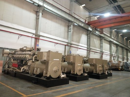 사용자 지정 요청 16V190 천연 가스 발전기 1000kw Jichai 성능
