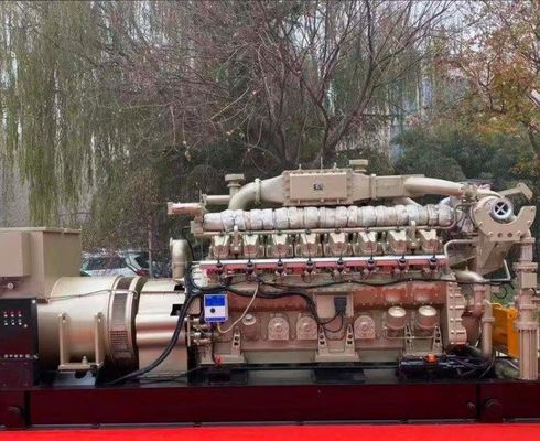 500kw Jichai 12V190 Zldz-2 바이오 가스 발화 발전기 청정 및 지속 가능한 에너지
