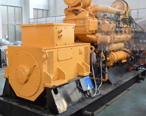 지차이 500kw 가스 발전기 G12V190zldt 1512t 소규모 발전용 모델