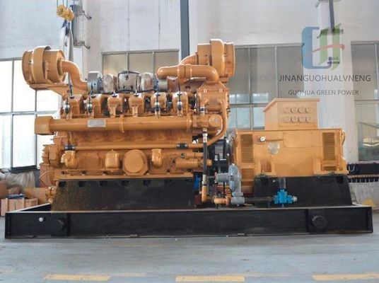 지차이 500kw 가스 발전기 G12V190zldt 1512t 소규모 발전용 모델