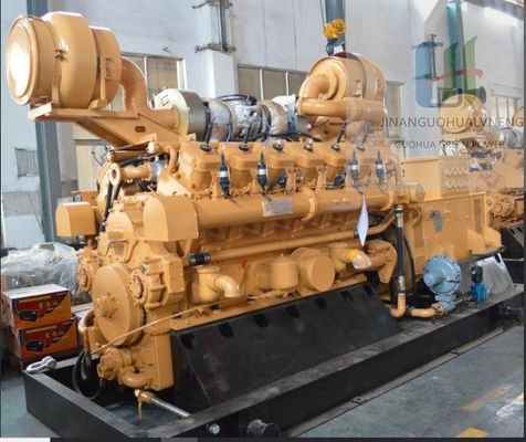 지차이 500kw 가스 발전기 G12V190zldt 1512t 소규모 발전용 모델