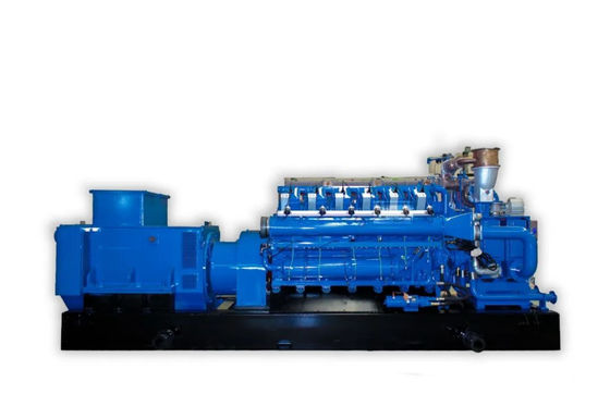 작은 철강 재료 20MW 산업 후기 가스 발전기 지속가능성 및 생산