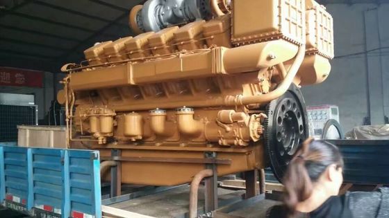 500kW 디젤 발전기 Jinan 12V190 디젤 엔진 Ifc5456과 피스톤 링 100kg
