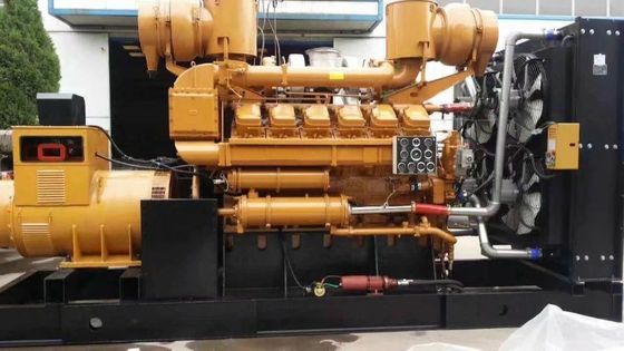 알루미늄 엔진 모델 Z12V190bd2 발전기 모델 Ifc6502 500kw 디젤 발전기 100kg